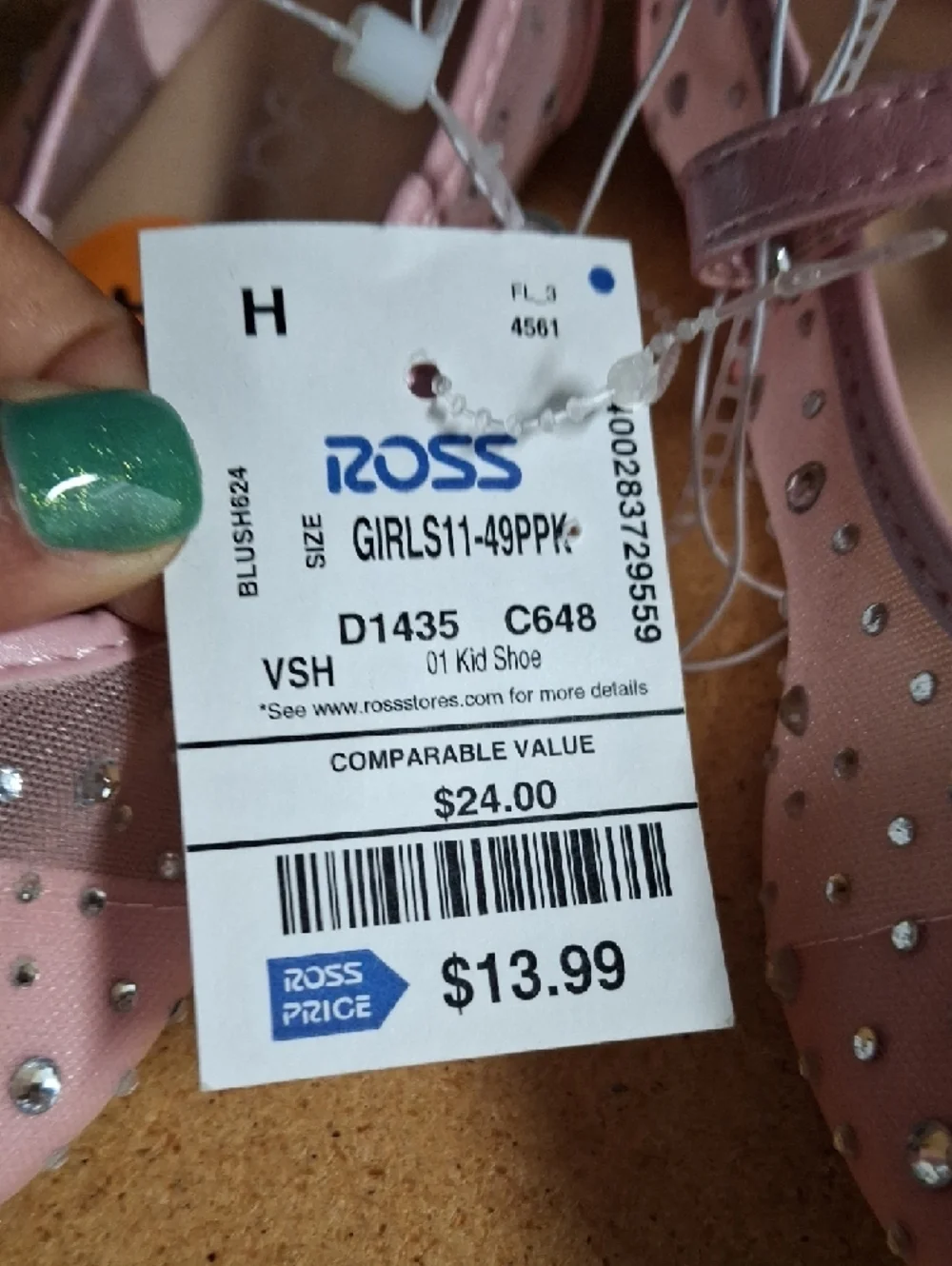 Sugar Pink Rhinestone Bow Mary Jane Dress Shoes